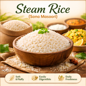 Steam Rice (Sona Masoori) 1KG