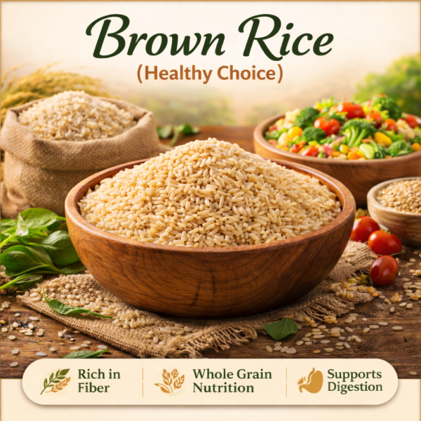 Brown Rice (Healthy Choice) 1KG – VIKAS UPDESH GRAIN MERCHANT PRIVATE ...